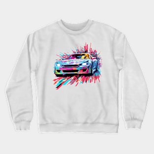 Car Racing Formula 1 Competition Abstract Crewneck Sweatshirt